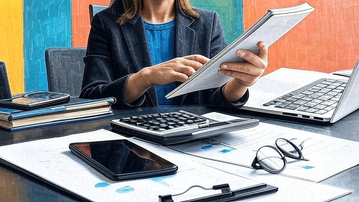 Taxsation professional offering bookkeeping and tax services